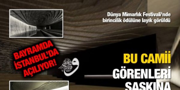 Bu cami çok farklı!