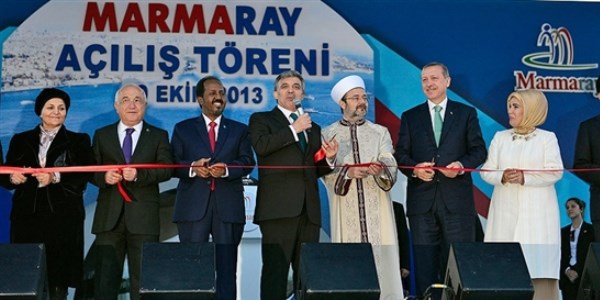 Marmaray'da unutulmayacak görüntüler