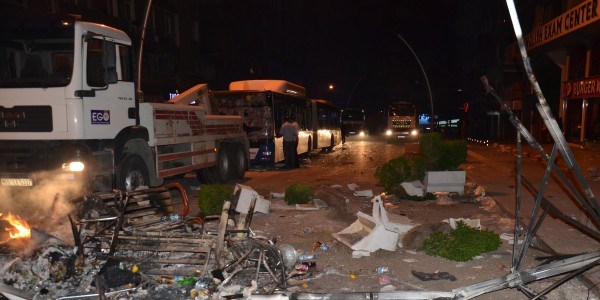 Olaylı eylemden ilk kez yayınlanan fotoğraflar