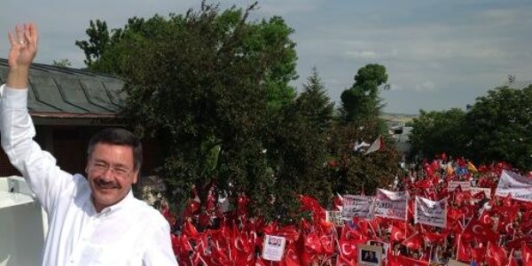 Gökçek'in ipad'inden Ankara'daki karşılama
