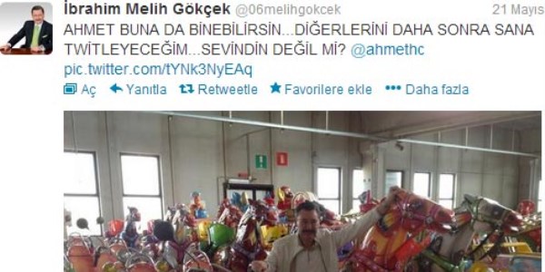 Ahmet Hakan ve Melih Gökçek arasında güldüren atışma