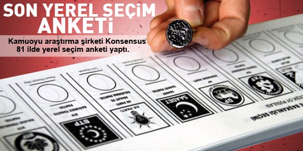 Son yerel seçim anketi!