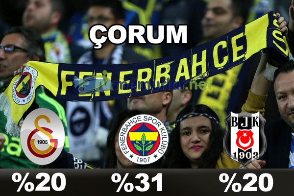 En çok taraftarı olan takım hangisi?