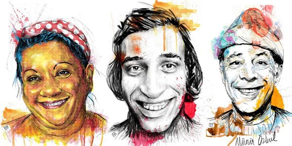 Yeşilçam Sanatçılarının En Güzel Illustrasyonları