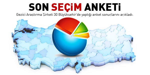 İşte son seçim anketi sonuçları