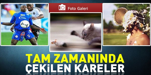 'O an'ı yakalayan fotoğraflar