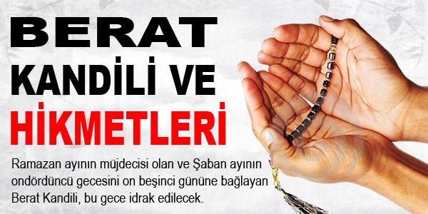 Berat kandili ve hikmetleri
