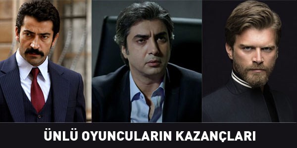 İşte ünlü oyuncuların kazançları