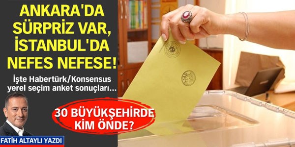 Habertürk: Ankara'yı Mansur alıyor