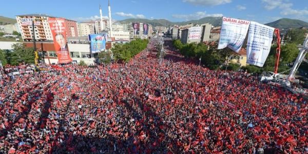 Başbakanın Erzurum Mitingi