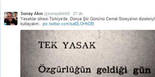 Twitter'a bir yasak da Acun'dan!