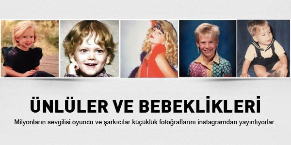 Bu ünlüleri tanıyor musunuz?
