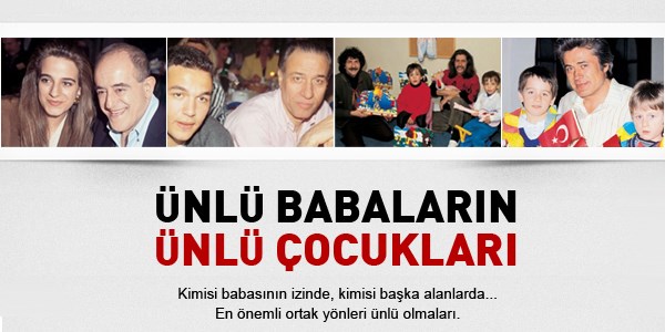 Babalarının izinde...