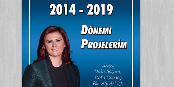 Aydın Büyükşehir Belediye Başkanı Özlem Çerçioğlu'nun projeleri