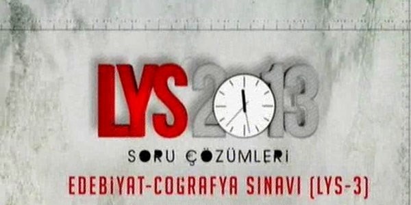 LYS-3 Soru ve cevapları