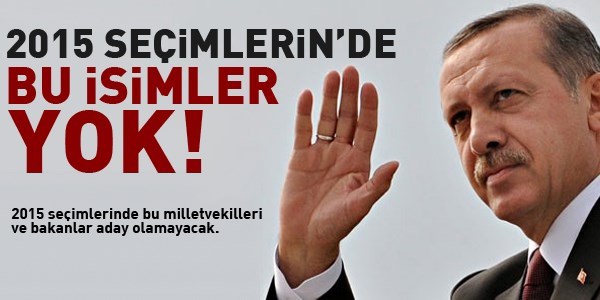 69 vekil ve bakan 2015'de yok