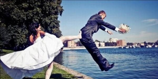 En çılgın düğün fotoğrafları