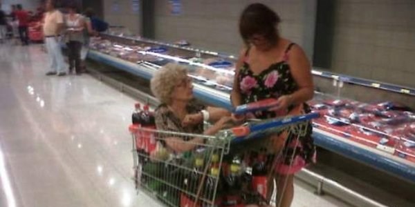 Marketlerdeki en ilginç insanlar