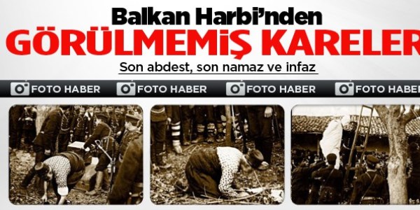 Balkan Harbi'nin kan donduran kareleri