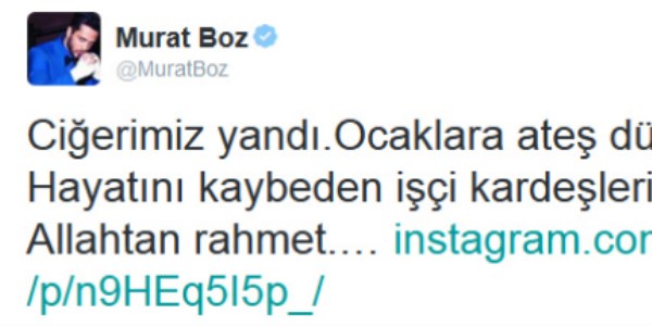 Ünlü isimlerden Soma tweetleri