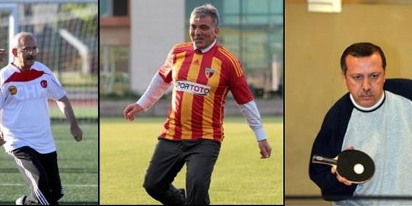 Siyasetin sporcuları!