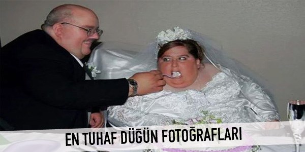 En tuhaf düğün fotoğrafları