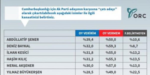 Cumhurbaşkanı kim olsun anketi