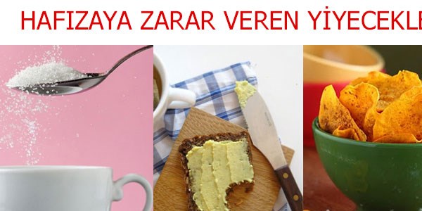 Hafızaya zarar veren yiyecekler