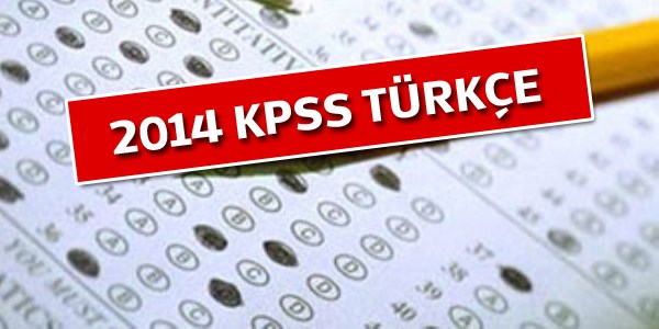 2014 KPSS Türkçe Hap Bilgiler