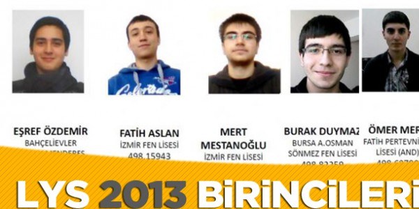 İşte LYS'nin şampiyonları