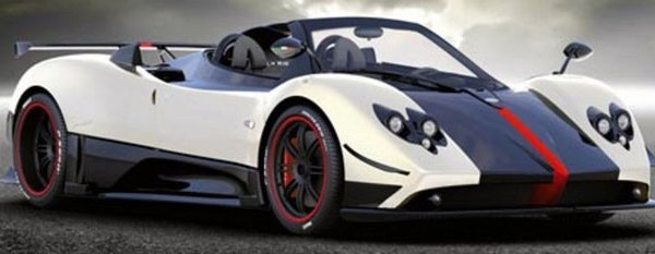 15-Pagani Zonda Cinque Roadster-En yüksek hız: 349 km/h
