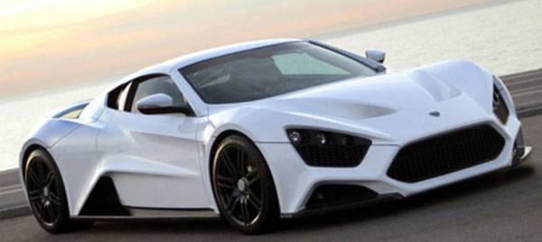 9-Zenvo ST1-En yüksek hız: 374 km/h