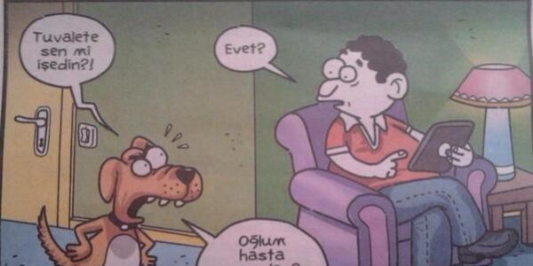 Ünlülerin Twitter'da paylaştığı karikatürler