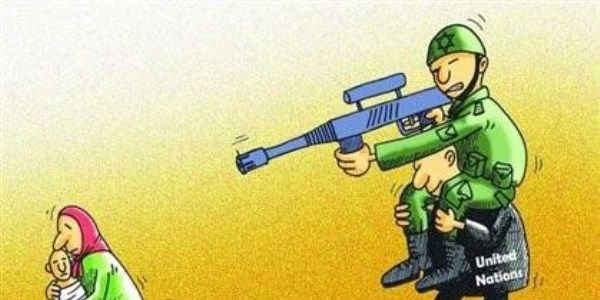 İsrail zulmünü anlatan 50 karikatür