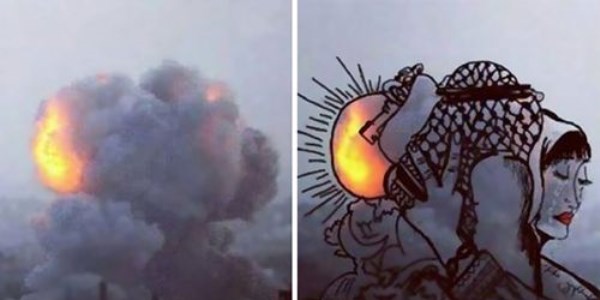 Gazze'de acının sanatı!