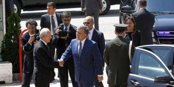 Abdullah Gül'den Kılıçdaroğlu'na veda ziyareti