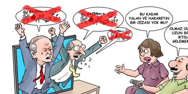 Cumhurbaşkanlığı seçim karikatürleri