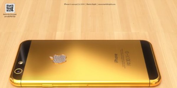 Altın kaplama iPhone 6'yı gördünüz mü?