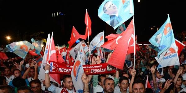 Tüm Türkiye'de Erdoğan sevinci