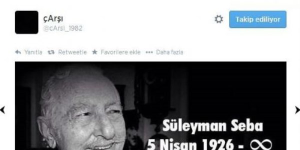 Ünlülerin Süleyman Seba tweetleri!