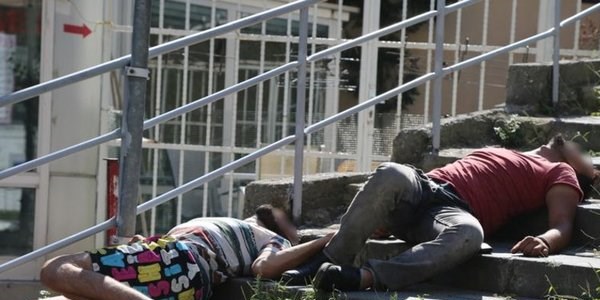 Şişli'de dehşete düşüren görüntü