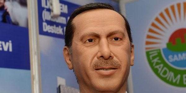 Erdoğan'ın balmumundan heykeli yapıldı