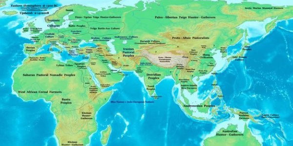 Geçmişten günümüze Dünya haritası
