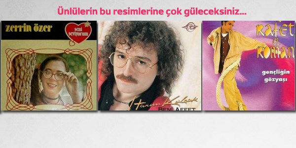 Ünlülerin ilk albüm kapakları