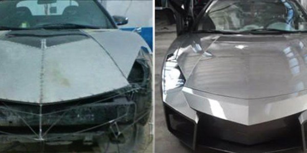 Lamborghini görünümlü Mitsubishi