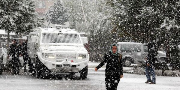 Türkiye'den kar manzaraları