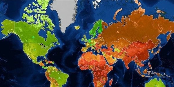 Okullarda gösterilmeyen haritalar!
