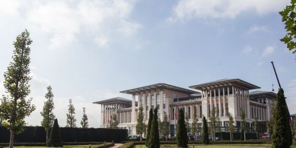 İşte Cumhurbaşkanlığı Sarayı'nın son fotoğrafları