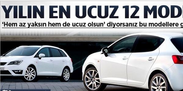 Yılın en ucuz otomobilleri