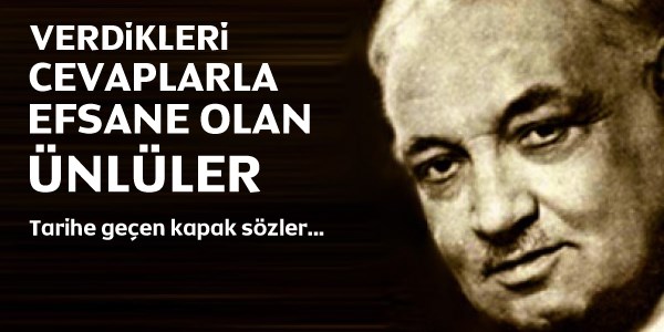 Hazır cevap ünlüler